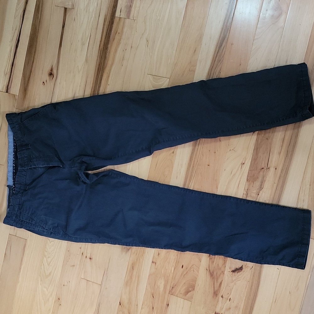 Armani exchange 34w dark navy khakis